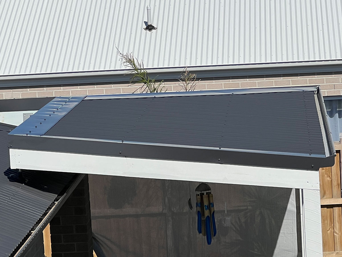Pergola roof installation Phillip Islands
